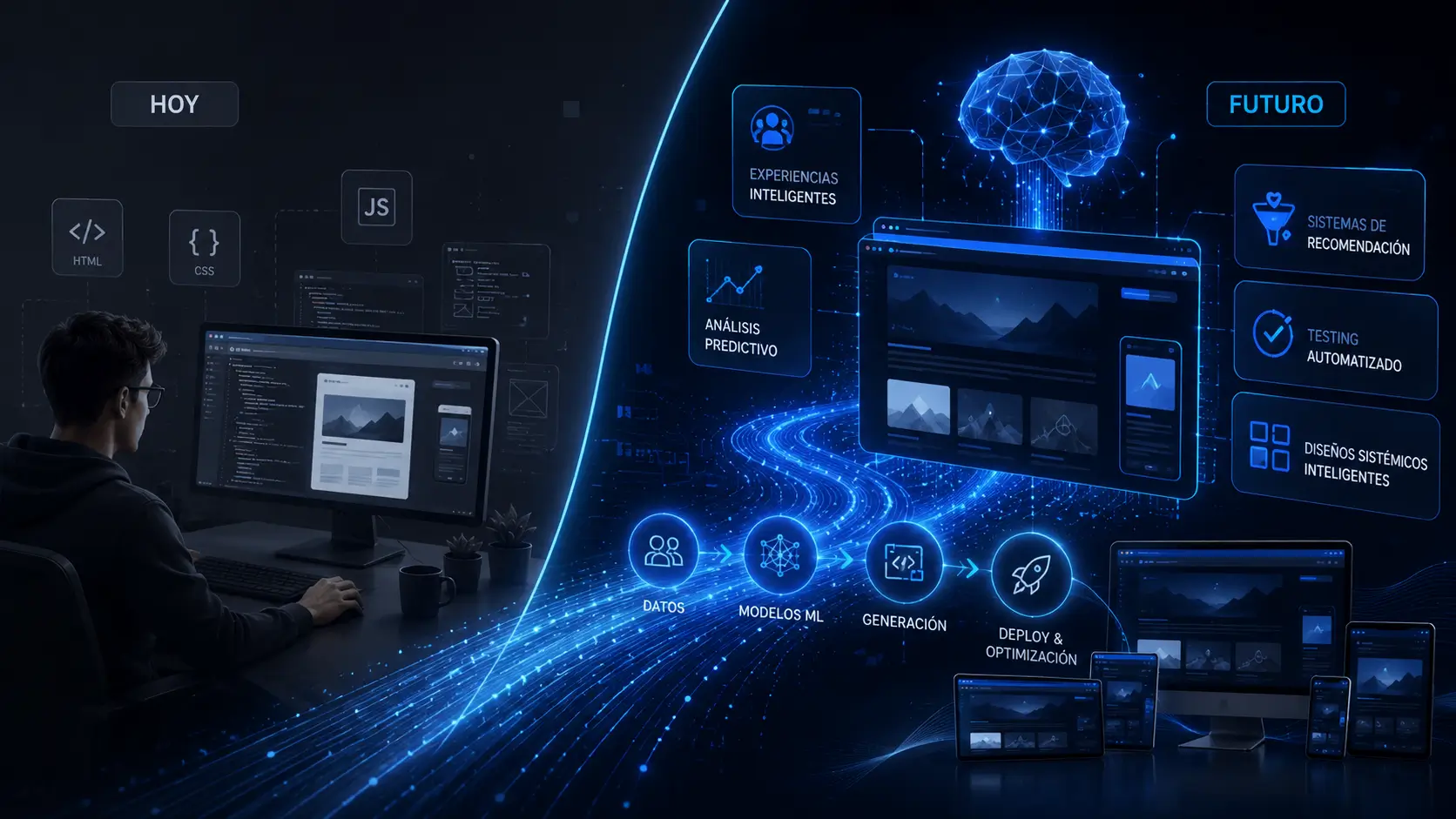 El Impacto del AI y Machine Learning en el Desarrollo Web Hoy y en el Futuro